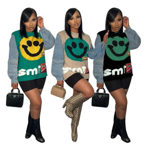 “Say 🙂 Cheese” Sweater