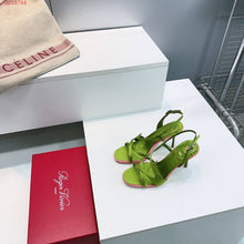 Load image into Gallery viewer, RV- Rose 🌸 Vivier Sandals - Alabaster Box Boutique