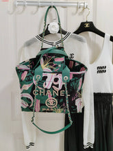 Load image into Gallery viewer, CC 💕💚 Deauville Shopping Tote