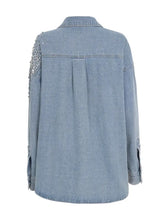 Load image into Gallery viewer, “Billy👖 Jean Diamonds” Oversized Shirt