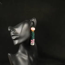 Load image into Gallery viewer, Pretty 💕💚 “GlasK🪞” Earrings - Alabaster Box Boutique