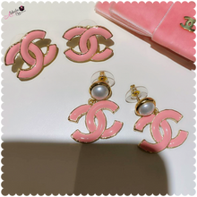 Load image into Gallery viewer, CC 💕 Blush Pink Earrings (Two Styles)