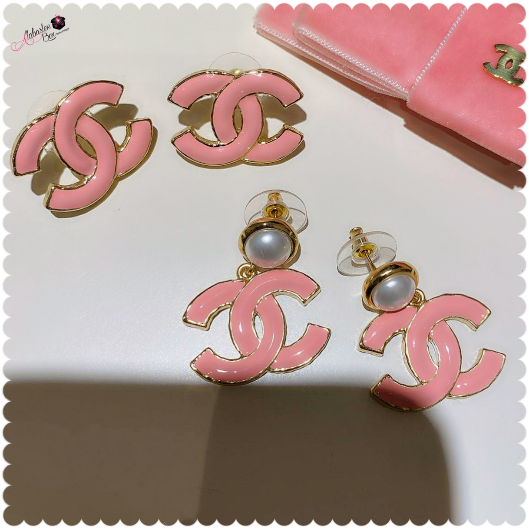 CC 💕 Blush Pink Earrings (Two Styles)