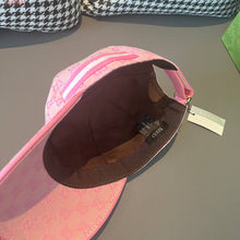 Load image into Gallery viewer, GG- Pink Monogram 💗 Stripe Baseball Cap