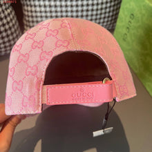 Load image into Gallery viewer, GG- Pink Monogram 💗 Stripe Baseball Cap