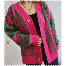 Load image into Gallery viewer, &quot;Pretty Girls 💗💚 Will Never FALL&quot; Cardigan