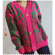 Load image into Gallery viewer, &quot;Pretty Girls 💗💚 Will Never FALL&quot; Cardigan