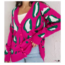Load image into Gallery viewer, The “LeaPRET 💗💚” Cardigan