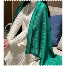 Load image into Gallery viewer, LV- Monogram 💚🖤🤎💙🤍💗 Scarves