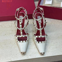 Load image into Gallery viewer, V- Rockstud ✨ Kidskin Pumps 100mm