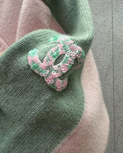 Load image into Gallery viewer, CC Pink &amp; Green 💕💚 Oversized Sweater