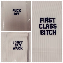 Load image into Gallery viewer, “🗣️ Cuss You Slap Out” Socks