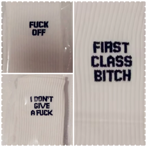 “🗣️ Cuss You Slap Out” Socks