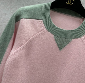 CC Pink & Green 💕💚 Oversized Sweater
