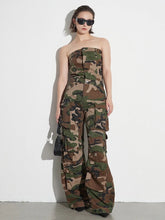 Load image into Gallery viewer, “Camo See 👀 Me” Jumpsuit