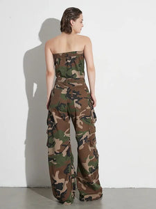 “Camo See 👀 Me” Jumpsuit