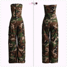 Load image into Gallery viewer, “Camo See 👀 Me” Jumpsuit