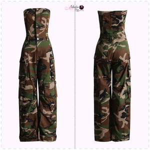“Camo See 👀 Me” Jumpsuit