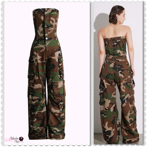 “Camo See 👀 Me” Jumpsuit