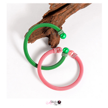 Load image into Gallery viewer, Cabling 💞💚 A-Round Bracelets