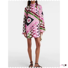 Load image into Gallery viewer, Pucci- Vivara 💕🖤💚 Dress
