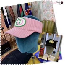 Load image into Gallery viewer, GG 💕💚 Pink &amp; Green Interlocking G Patch Visor Hat