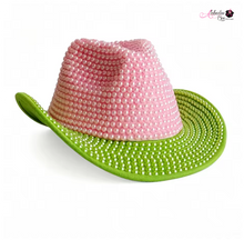 Load image into Gallery viewer, AKAgirl 💕💚 Pearl Western Hat