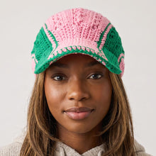 Load image into Gallery viewer, The "Pretty 💕💚 Gurl” Crochet Cap - Alabaster Box Boutique