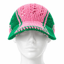 Load image into Gallery viewer, The "Pretty 💕💚 Gurl” Crochet Cap - Alabaster Box Boutique