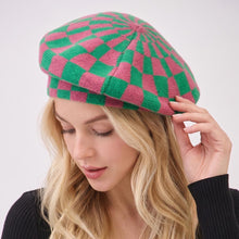 Load image into Gallery viewer, “Beret 💕💚 Me Please” Hats