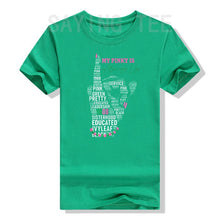 Load image into Gallery viewer, “My Pinky Is 💕💚 Always Up” T-Shirt