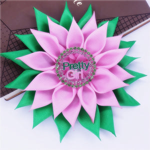 “Pretty 💕💚 When It Blooms” Ribbon Brooch- Pretty Girl