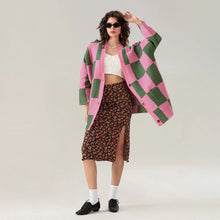 Load image into Gallery viewer, &quot;Come CHECK 💕💚 This&quot; Cardigan