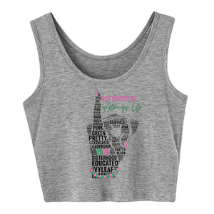 “My Pinky Is 💕💚 Always Up” Tank Top