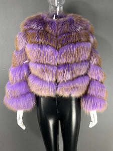 Purple 💜 Hazy Fur Coat
