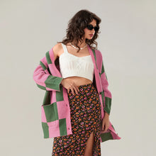 Load image into Gallery viewer, &quot;Come CHECK 💕💚 This&quot; Cardigan