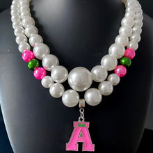 Load image into Gallery viewer, Pretty 💕💚 “Exquisite” Pearl Necklace