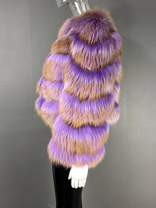 Purple 💜 Hazy Fur Coat