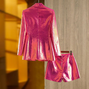 “OH 💕 That’s So Adrienne 💕” Sequin Short Suit