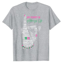 Load image into Gallery viewer, “My Pinky Is 💕💚 Always Up” T-Shirt