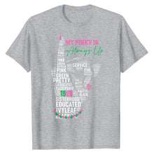 Load image into Gallery viewer, “My Pinky Is 💕💚 Always Up” T-Shirt
