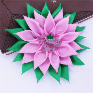 “Pretty 💕💚 When It Blooms” Ribbon Brooch- Pretty Girl Ivy