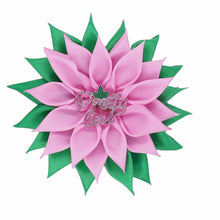 Load image into Gallery viewer, “Pretty 💕💚 When It Blooms” Ribbon Brooch- Pretty Girl Ivy