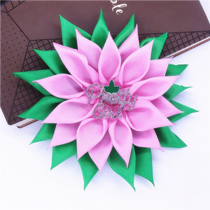 “Pretty 💕💚 When It Blooms” Ribbon Brooch- Pretty Girl Ivy