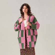 Load image into Gallery viewer, &quot;Come CHECK 💕💚 This&quot; Cardigan