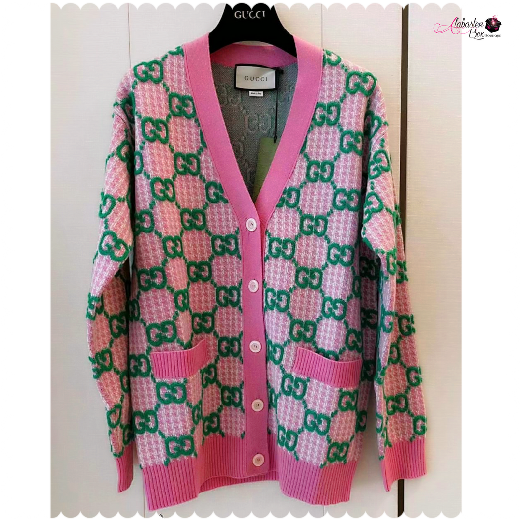 The “Glamorous” 💕💚 Cardigan