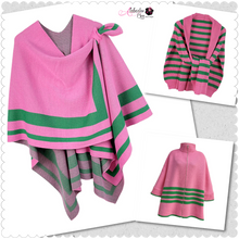 Load image into Gallery viewer, Pretty Girl 💞💚 Ponchos (Pre-Order)