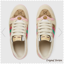 Load image into Gallery viewer, GG 💕💚 Screeners (Crystal) Sneakers