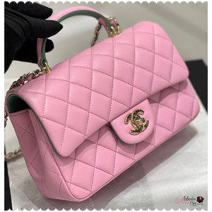 CC 💕💚 Pretty Girl - Mini Flap w/ Top Handle Purse – Alabaster Box Boutique