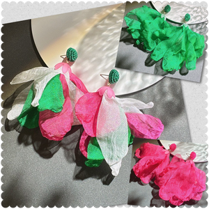 “Pretty 💕💚 Romance” Earrings